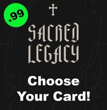 Sacred Legacy Bible Trading Cards – Choose Your Card | New Testament Set -1st Ed picture