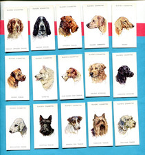 1940 JOHN PLAYER & SONS DOGS' HEADS 15 DIFFERENT TOBACCO CARD LOT picture