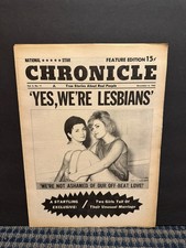 1965 Dec 6th National Star Chronicle Newspaper, ‘Yes, We’re Lesbians’ (VRN10G) picture