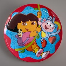 RARE Dora The Explorer 2003 Zak Melamine Plate Viacom Nickelodeon Vintage 8