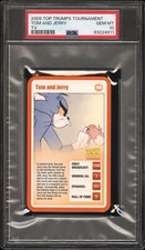 2009 Top Trumps Tournament TV Tom and Jerry PSA 10 Gem Mint Pop 1 picture