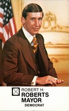 Robert H. Roberts for Mayor Warren Ohio Political Campaign Postcard 1970s picture