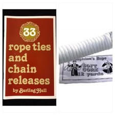 Magicians Soft Rope 36 feet, custom made for magic Pro quality & 33 Trick Book picture