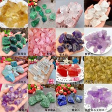 US 50g 1/4LB Natural Crystal Amethyst Agate Rough Mineral Stone Wholesale LB picture