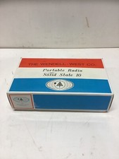 Vintage Wendell West Solid State 10 Radio Model L 2110 with Original Box picture