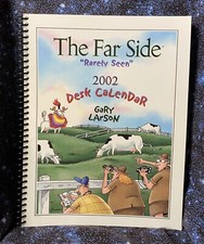 The Far Side “Rarely Seen” 2002 Desk Calendar by Gary Larson (2001, Calendar) picture