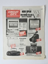 Circuit City 1994 Game Boy Sega Genesis Westwood Village 20 Page Circular picture