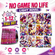 No Game No Life Light Novel Full Set Vol 1-12 by Yuu Kamiya English Version -DHL picture