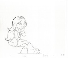 BRATZ Dana Commercial Production Animation Cel Drawing 2003 B-011 picture