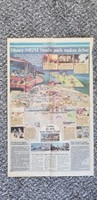 Rare Disney's MGM Studios Debut Newspaper Heading (1989 Edition) picture