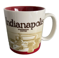 Starbucks Coffee Indianapolis Global Icon Series Mug Indy Car 2012 Racing picture