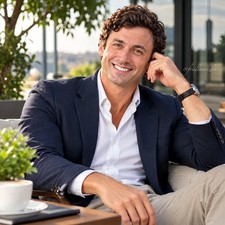 HANDSOME Jon Ossoff Cute Smiling 8x10 Color Photo picture