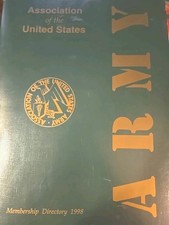 1998 Association of the United States Army - Membership Directory picture
