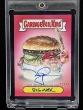 Topps 2026 Garbage Pail Kids x MLB Big Mark Mark McGwire Auto /10 BGP-MMC picture
