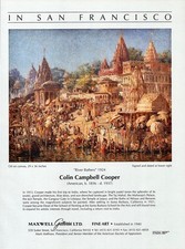 2000 COLIN CAMPBELL COOPER Art Gallery Exhibition 1-Page Magazine PRINT AD picture