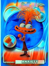 2026 Topps Chrome Disney Sapphire Edition #177 Anxiety picture