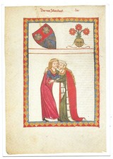 Medieval art Postcard ( 2 ) picture