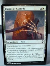 MTG 4x Chains of Custody Playset NON-FOIL NM SOC #139 Common Enchantment picture