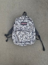 JANSPORT Disney Collaboration Black White Backpack Limited Edition Rare picture