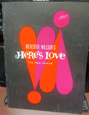 HERE'S LOVE VINTAGE PROGRAM VG picture