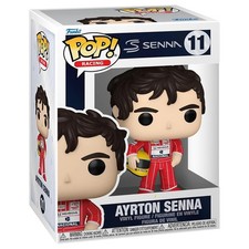 Funko Pop Racing: Formula One Ayrton Senna With Helmet Mclaren Vinyl Figure #11 picture