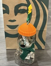 NEW Starbucks x Peanuts Snoopy 2026 AUTHENTIC Special Edition Glass Tumbler Cup picture