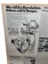 1972 Zoom Gears Vintage Print Ad Torque Drivetrain Racing Parts picture