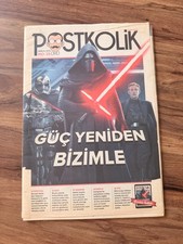 Star Wars Force Awakens Turkish Postkolik Magazine Kylo Ren Rare 2015 Issue picture