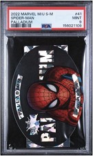 2022 Upper Deck Skybox Marvel Metal Universe Spider-Man PALLADIUM #41 PSA 9 picture