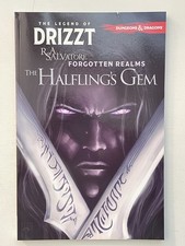 IDW FORGOTTEN REALMS LEGEND OF DRIZZT HALFLINGS GEM GRAPH NOVEL TPB 1-3 VF 2017 picture