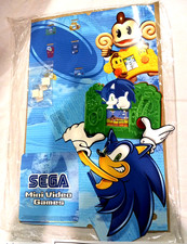MCDONALDS 2003 SEGA SONIC VIDEO GAMES DISPLAY - NEW - BONUS  POSTER - NO TOYS picture