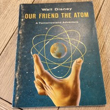 1959 Walt Disney Man Our Friend The Atom Paperback Tomorrowland 48 Pages Rare picture