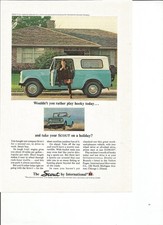 Original 1964 IH International Harvester Scout Vintage Print Ad picture