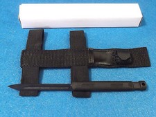 Black Legion BV427 Tri Spike non-metal 3 angle knife with arm / leg sheath NEW picture