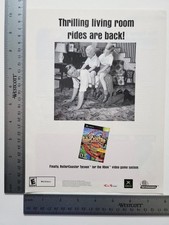 Rollercoaster Tycoon Advertisement Original Print Ad / Poster Game Gift Art picture
