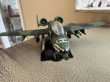 Die Cast A-10A Thunderbolt II Warthog Aircraft Display Model w/ Stand 9.5” picture