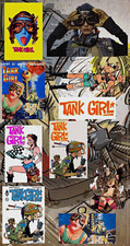 Tank Girl Sticker Sheet picture