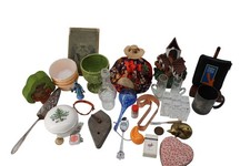 Junk Drawer Lot Vintage Antique 93907 Household Collectibles picture