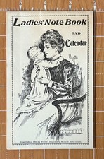 Ladies’ Notebook & Calendar 1903 Adv booklet by Dr. Pierce’s Medicines for Women picture