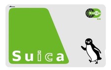 Japan Suica IC Card Penguin Transportation Card Collectible No Balance picture