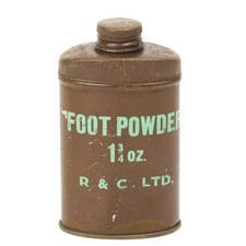 Original WWII British Army Foot Powder- Unissued picture