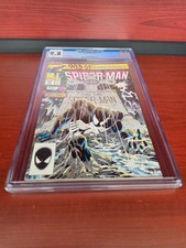 Web of Spider-Man #32 1987 (RARE MFG DEFECT MISSING TOP STAPLE) CGC 9.8 GRADED picture