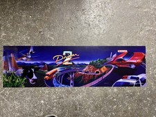 Cruis'n USA Driver 2 Arcade NEW OLD STOCK Marquee Translite, Midway 1994 picture