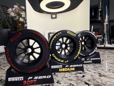 F1 Tire Compound Set Of 3 Decor Art For Boyfriend Gift Racing Enthusiast Formula picture