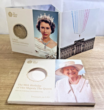 2016 Royal Mint QEII 90th Birthday £5 Coin Brilliant Uncirculated Presentation picture