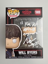 Noah Schnapp Signed Stranger Things Will Byers 1809 Funko Pop JSA Witness picture