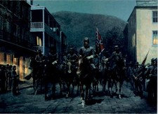 1996 The Civil War #56 Art of Mort Kunstler Stonewall Jackson at Harper's Ferry picture