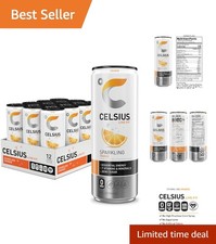 Refreshing Sparkling Orange Energy Drink - 200mg Caffeine,  & Sugar-Free picture