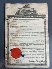 Original 1923 Patent Petition “Flanging Machines” by Hugh McCabe Lawerence, MA picture
