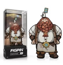 FiGPiN Hearth and Sarge 211 Blizzcon Exclusive Hearthstone LE 1000 New Unopened picture